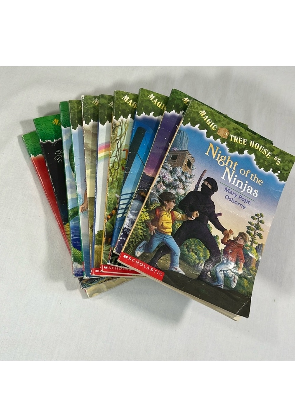 10 Magic Tree House Books by Mary Pope Osborne